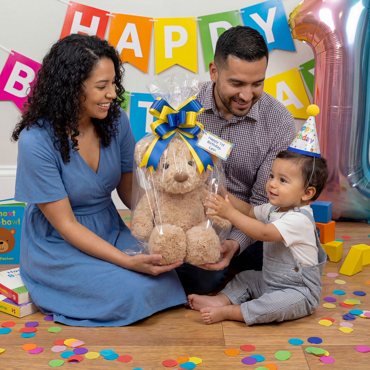 HoneyHugs Plush Bear